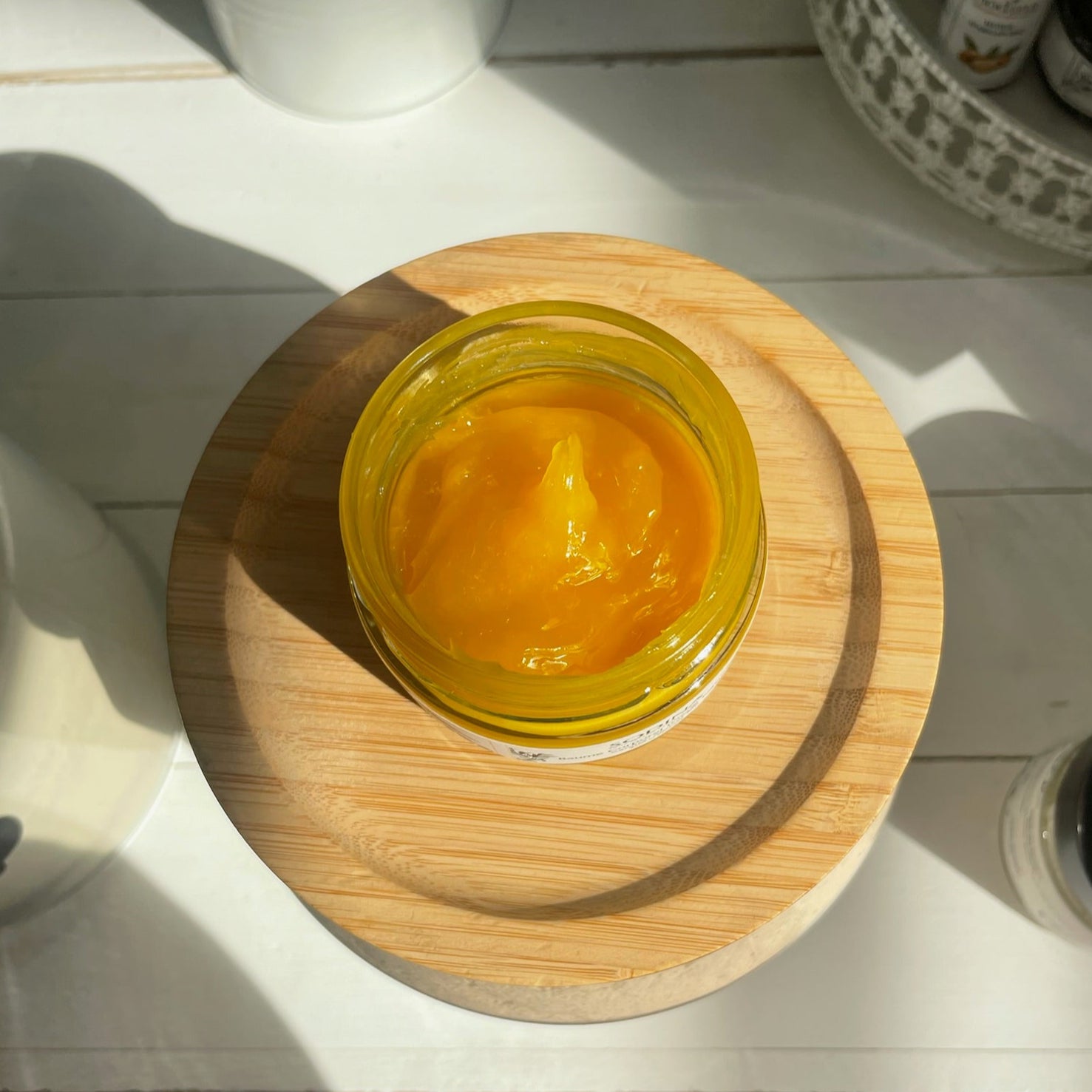 Strahlender und straffender Balsam – Bio-Karotte, Aprikose