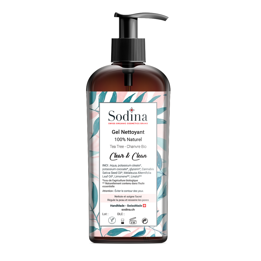 Gel nettoyant naturel & bio – Clear & Clean